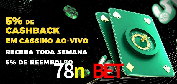 Promoções do cassino ao Vivo 78n bet